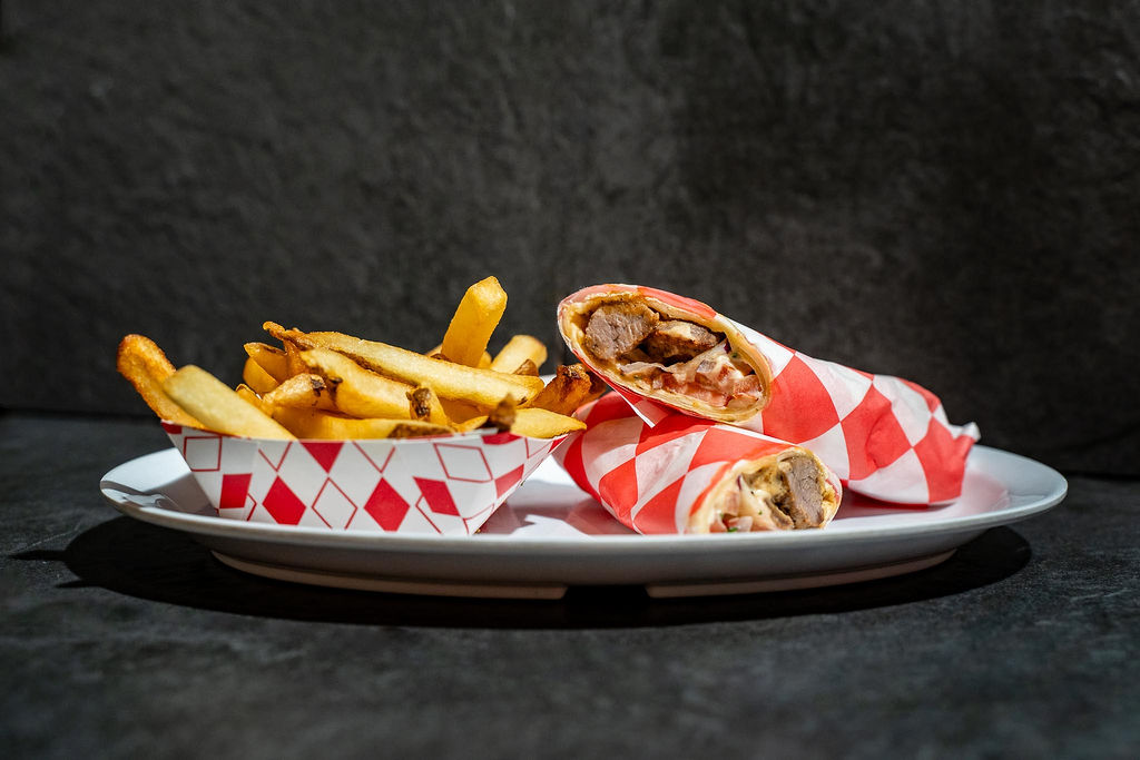 Beef Kabob Sandwich only